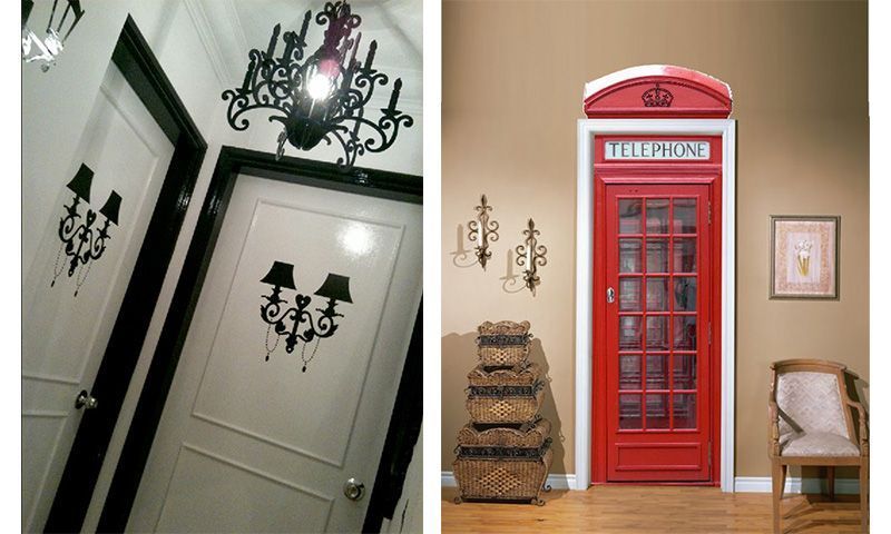 Decorar puertas interiores: pintura y vinilo