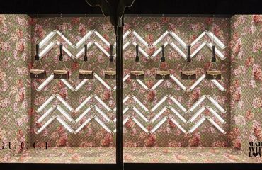 Visual merchandising Textil Impreso Escaparatismo