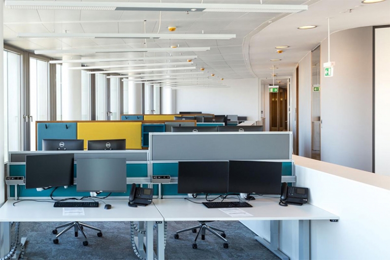 EY, nuevas oficinas: Interiorismo - Impresión digital