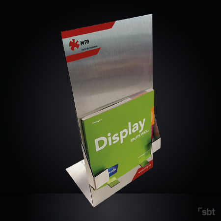PLV EXPOSITORES SEMI PERMANENTES RETAIL DISPLAYS SOBREMESA DISPLAY PROMOCIONAL DISPLAY FOREX CON PIES PORTAFOLLETOS