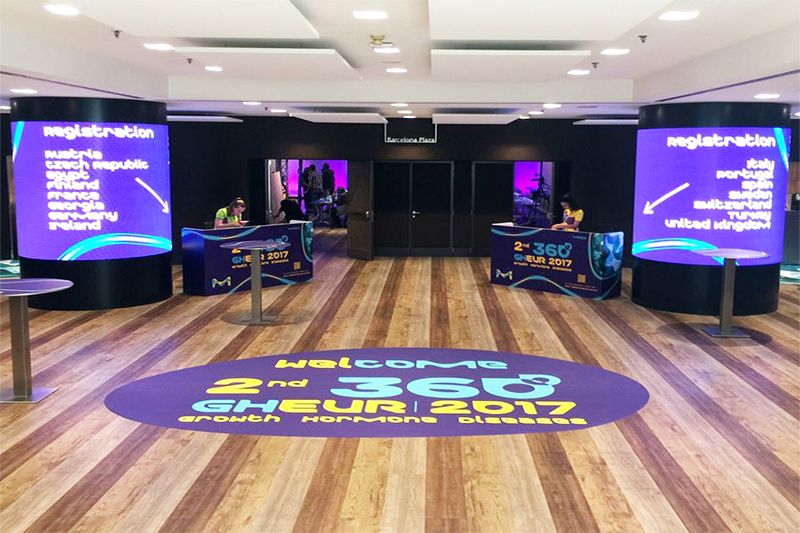 Gráfica para eventos Soft signage