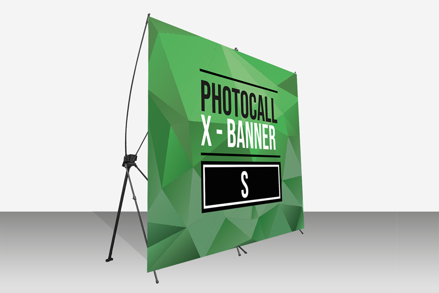 Photocall X Banner Display impreso