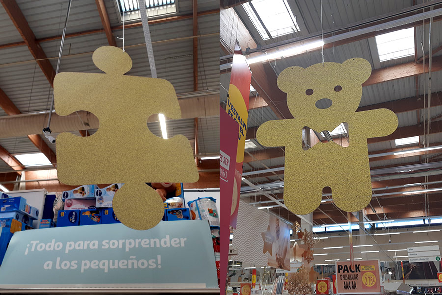 Cartón nido de abeja Retail