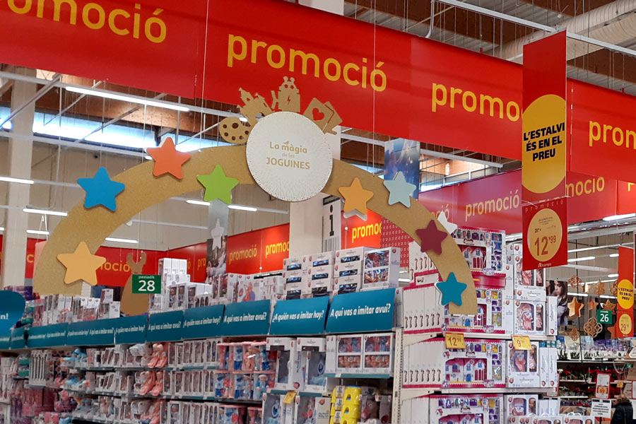 juguetes en el exito