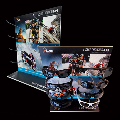 Expositor sobremesa gafas pvc forex
