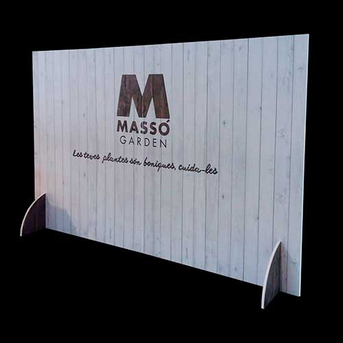 Trasera con pies foam waterproof