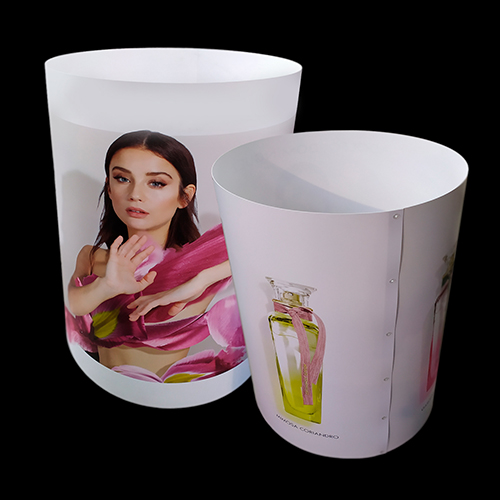 Totem circular pvc