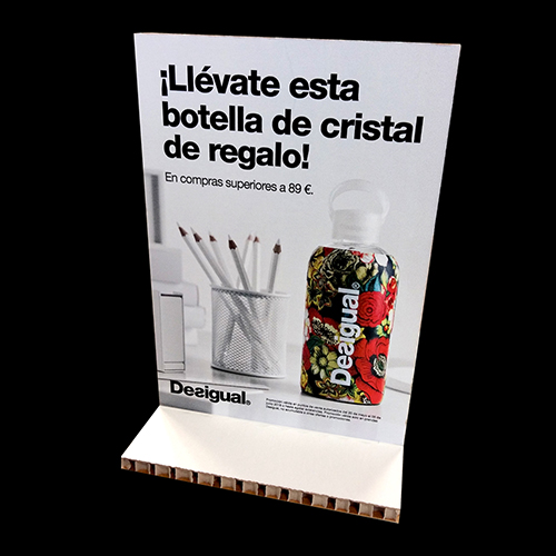 DISPLAY CARTÓN NIDO DE ABEJA