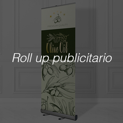 Rol up publicitario Displays impresos