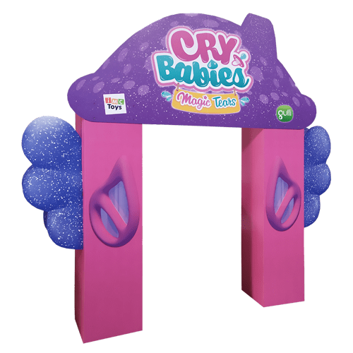 Arco cartón impreso