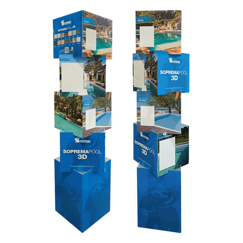 Tótem cubos apliables Tótem cubos apliables