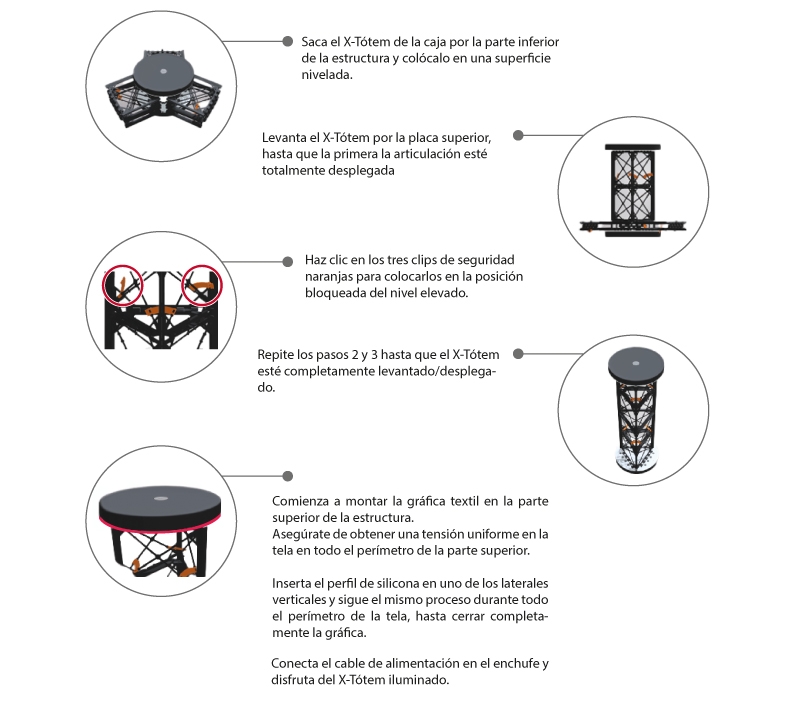 Manual de instrucciones X tótem