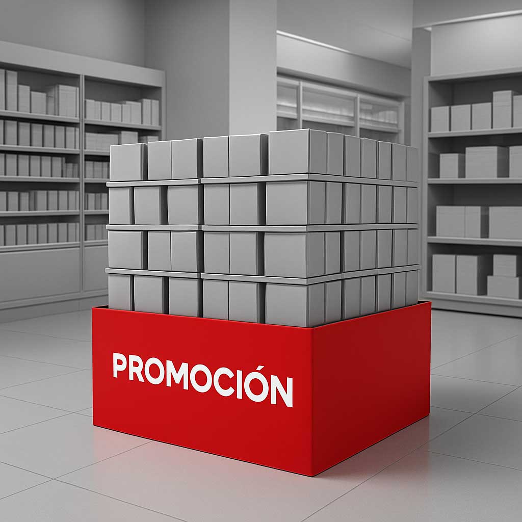 Cubre palet expositores plv Cubre palet expositores plv