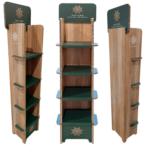 Expositores de cartón