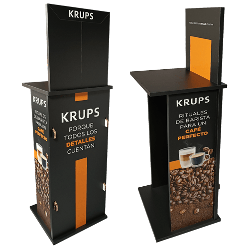 Expositores de cartón