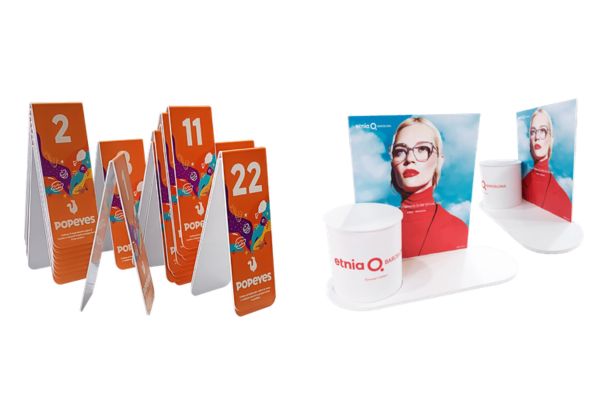 display sobremesa pvc display sobremesa pvc