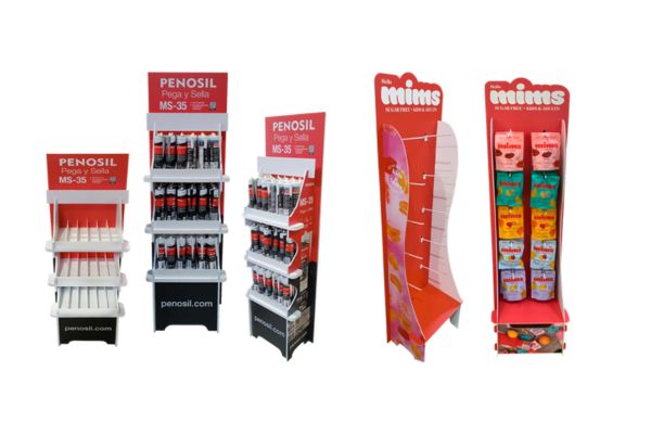 Expositores plv suelo