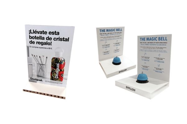 Expositores de cartón sobremesa Expositores de cartón sobremesa