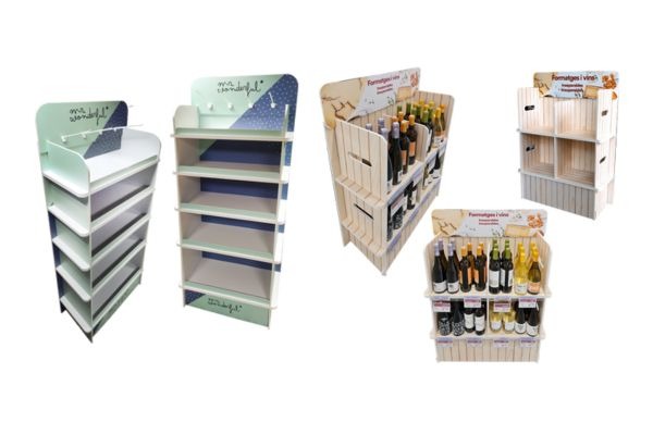 Expositores plv suelo