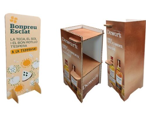 Expositores de cartón