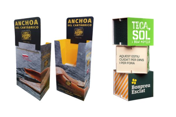 Expositores de cartón Expositores de cartón
