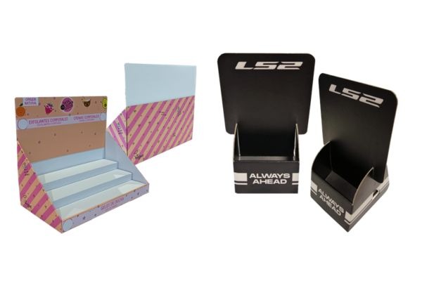 Expositores de cartón sobremesa Expositores de cartón sobremesa