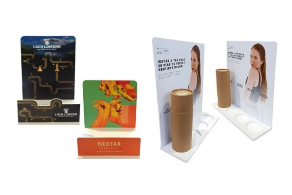 Expositores de cartón sobremesa Expositores de cartón sobremesa