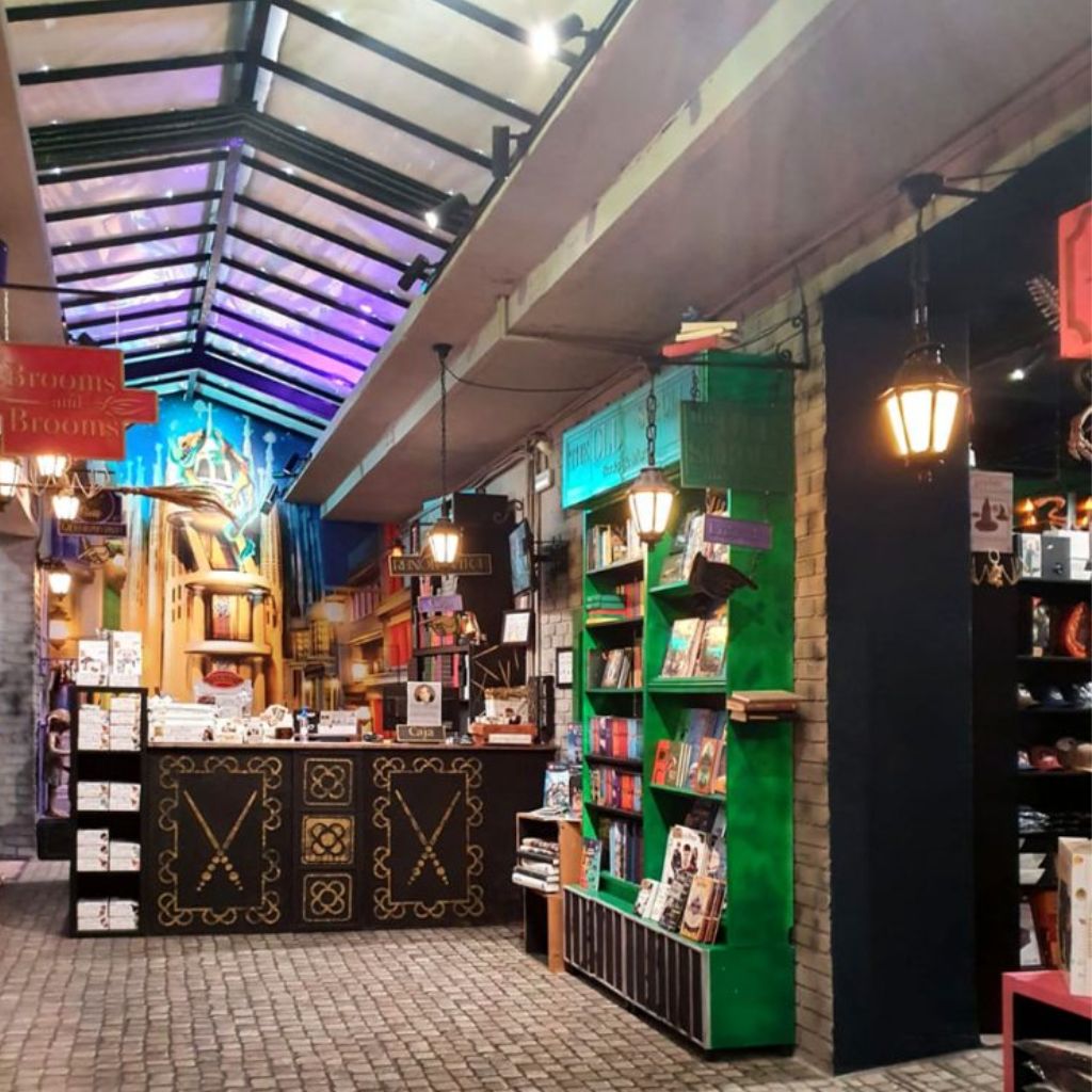 Decoración tienda Harry Potter